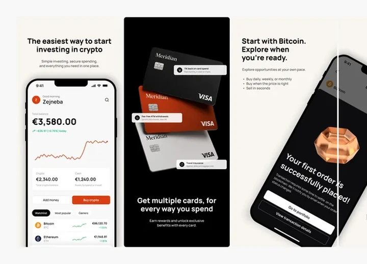 Meridian — App Store screenshots