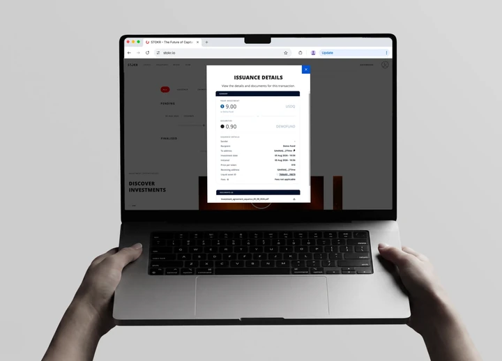 STOKR — issuance details